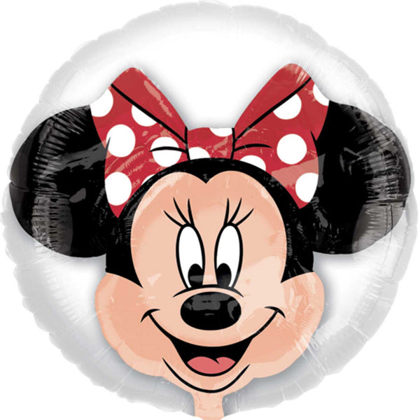 Minnie Mouse balloon Portrait Red Foil 18