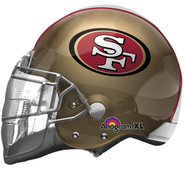 17 San Francisco 49ers NFL Football Foil Balloon