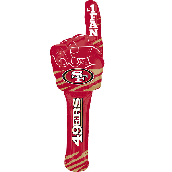 NFL San Francisco 49ERS balloon Jersey Foil 24