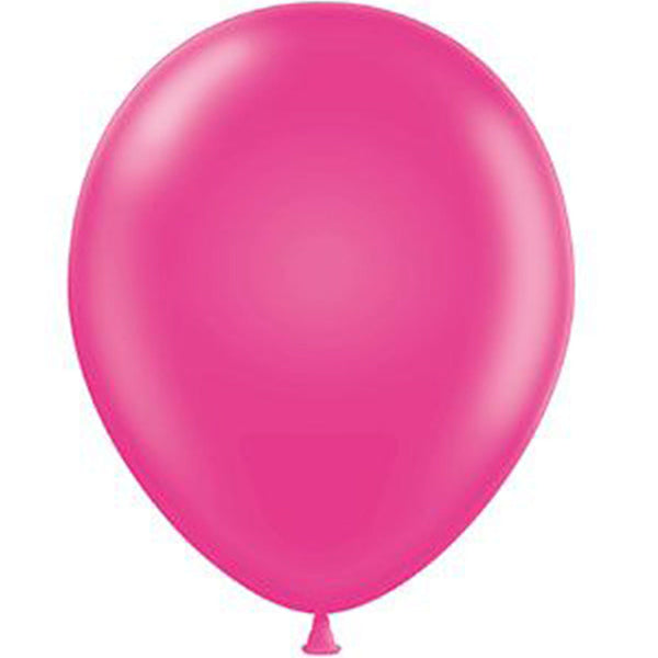 Ballon de latex fuchsia 5 pouces, 100 unités. - Party Expert