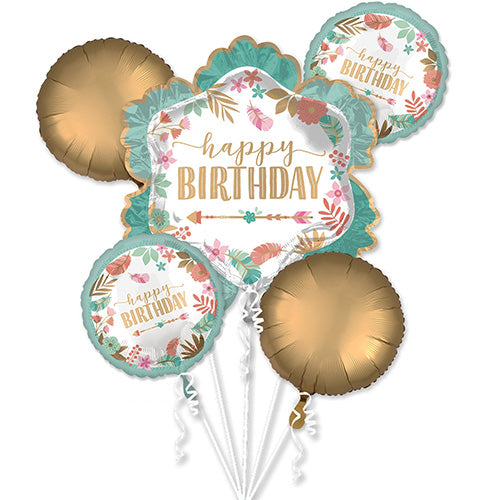 Generic Ballon Happy Birthday Rose Gold Pour décoration