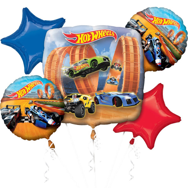 Sesame Street Cookie Monster Five Piece Balloon Bouquet Bundle