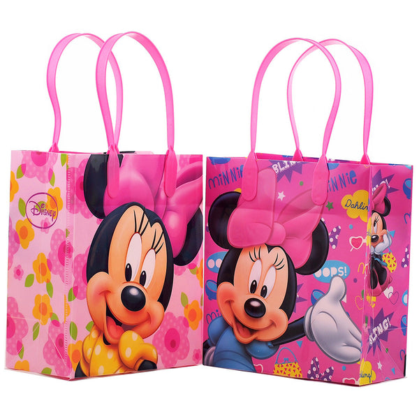 Disney Minnie Mouse Bling Lunch Box Bag Red Black White