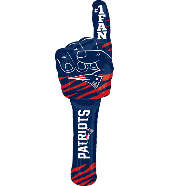 NFL New England Patriots balloon Spirit Stick Foil 30