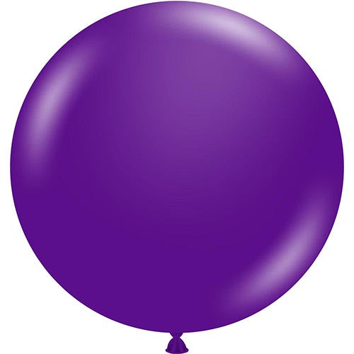 Tuf-tex Plum Purple Latex Balloons 24