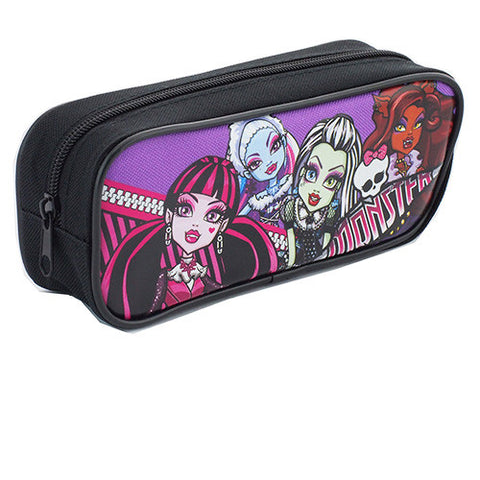 Monster High Character Single Zipper Purple Pencil Case