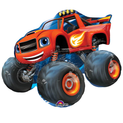 Blaze and the Monster Machines Monster Truck Red Plastic 2014
