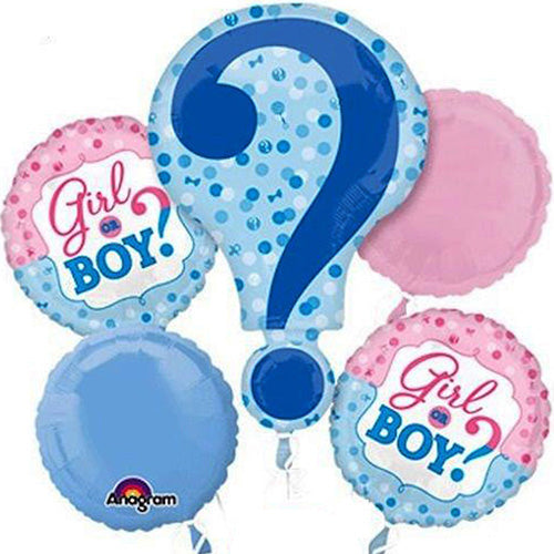 Gender Reveal Balloon Bouquet