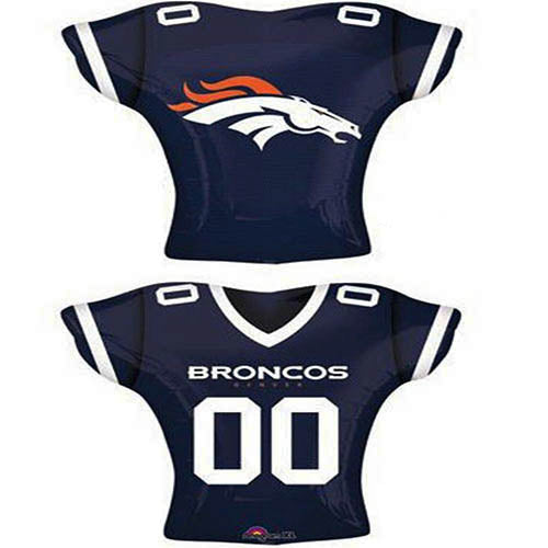 NFL Denver Broncos balloon Jersey Foil 24