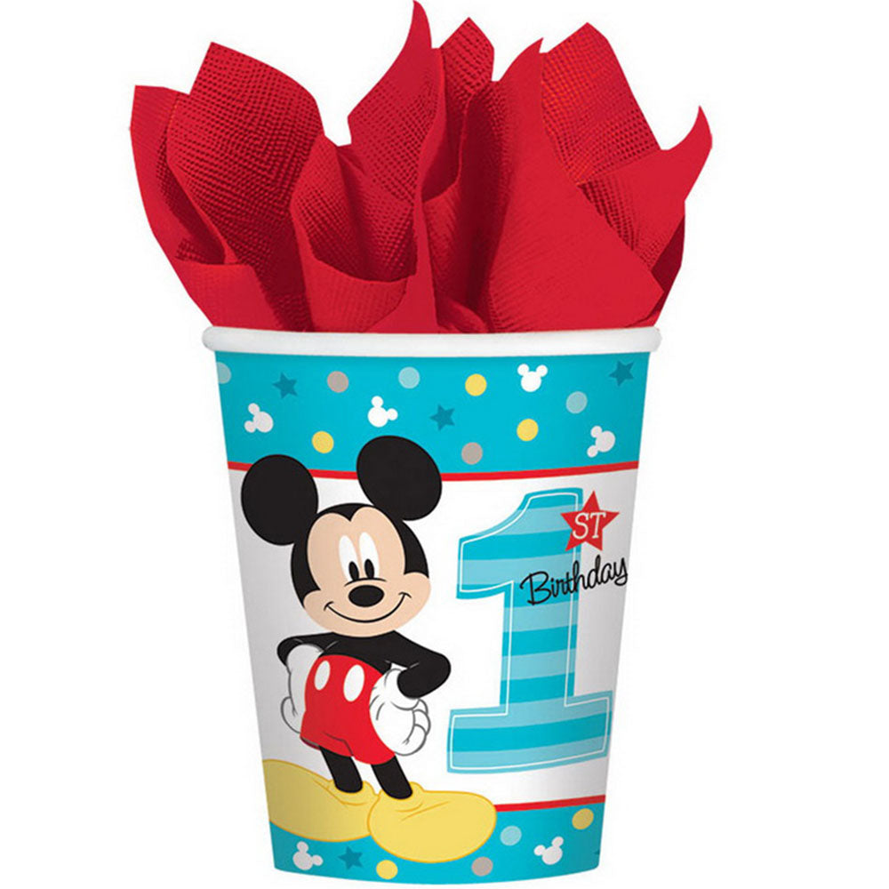 Disney Mickey Mouse Cups 8ct