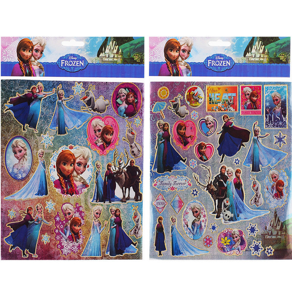 Frozen Stickers and Treat Bags, Frozen Birthday Favors, Princess Elsa  Stickers, Princess Anna Stickers, Frozen Party Favor Bags, Frozen 