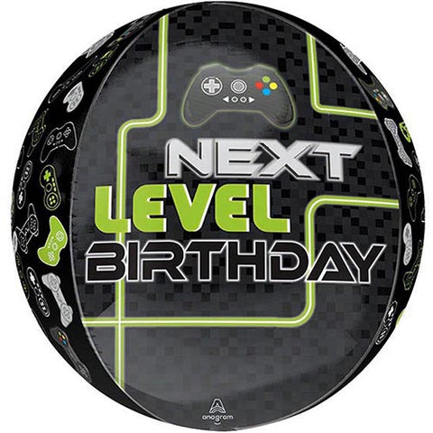 Game Controller Next Level Birthday Orbz Balloon 16"