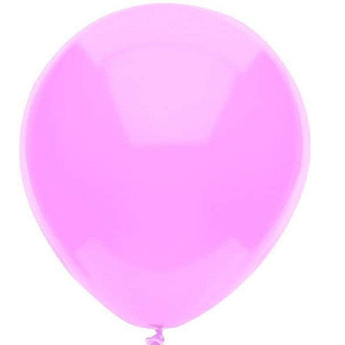 Pioneer 72 Hot Pink Latex Balloons 11 Made In USA.
