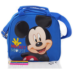 Disney Mickey Mouse and Friends Authentic Licensed Red Lunch bag with