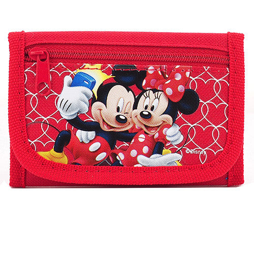 Buy Minnie Mouse Exclusive Red Glitter Tonal Bifold Wallet at