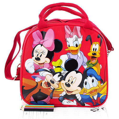Disney Mickey & Minnie Mouse Pencil Case Kids School Stationery