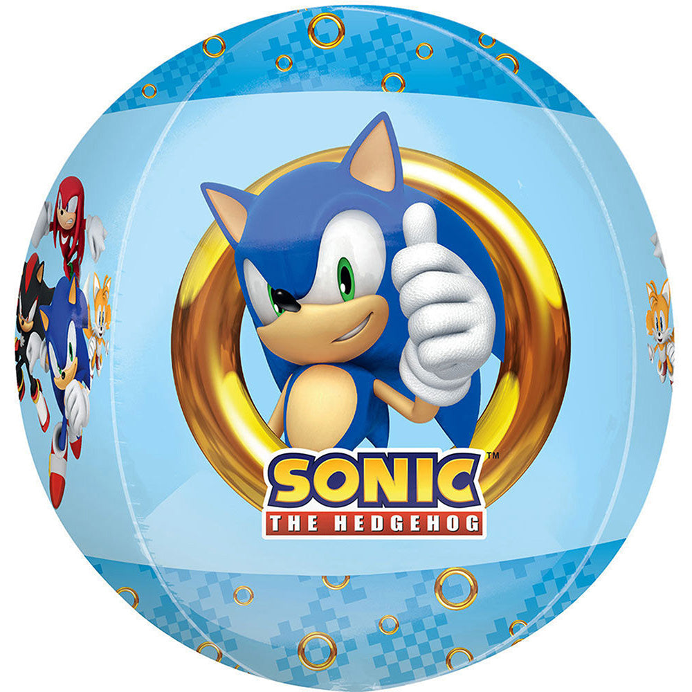 Set de 11 globos de Sonic