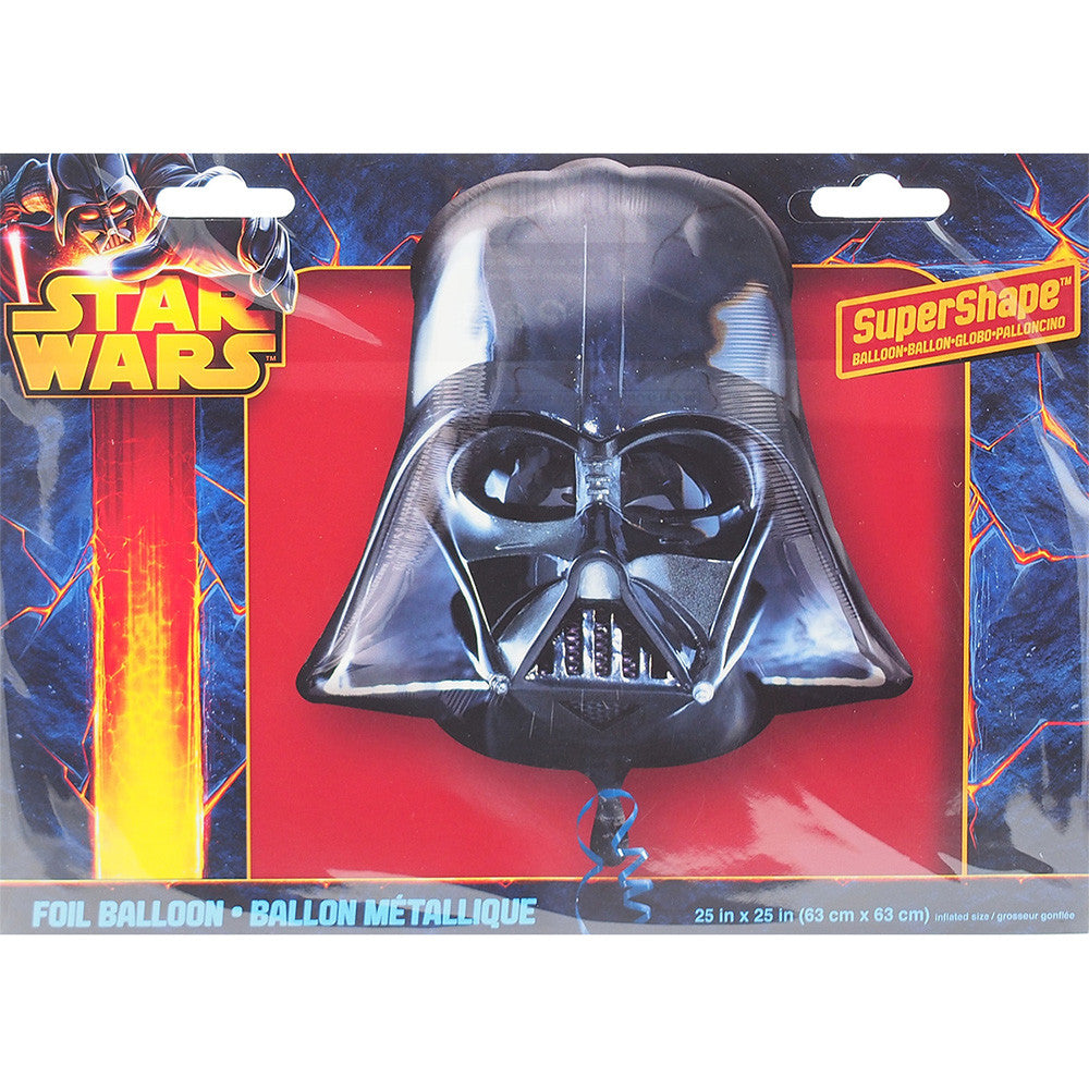 Jumbo Star Wars Dart Vader Character Foil Balloon 25