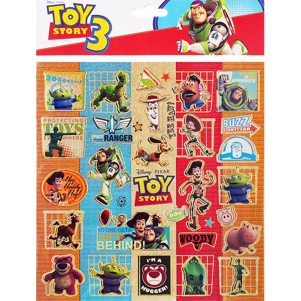 8 Sheets Disney Stickers Toy Frozen Mickey Car Cartoon Stickers
